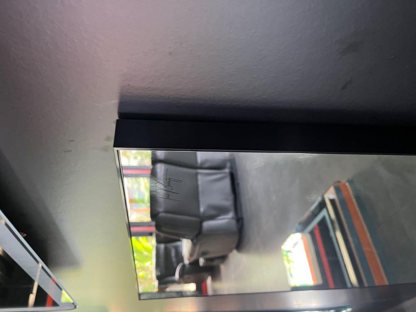 Gương viền nhôm màu Black Brushed GLS BF5BR70 toàn thân 60x160cm