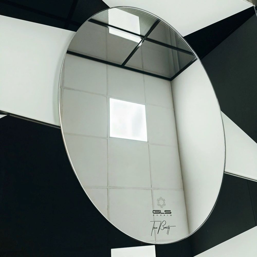 Gương trơn GLS BS00E30 elip 50x70cm