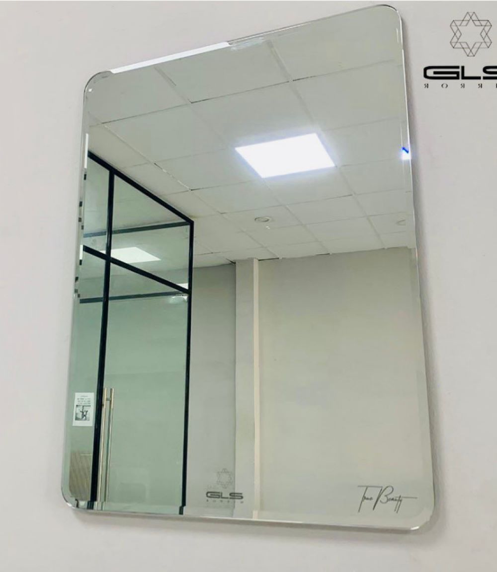 Gương trơn GLS BS00R31 chữ nhật đứng 50x70cm vát cạnh