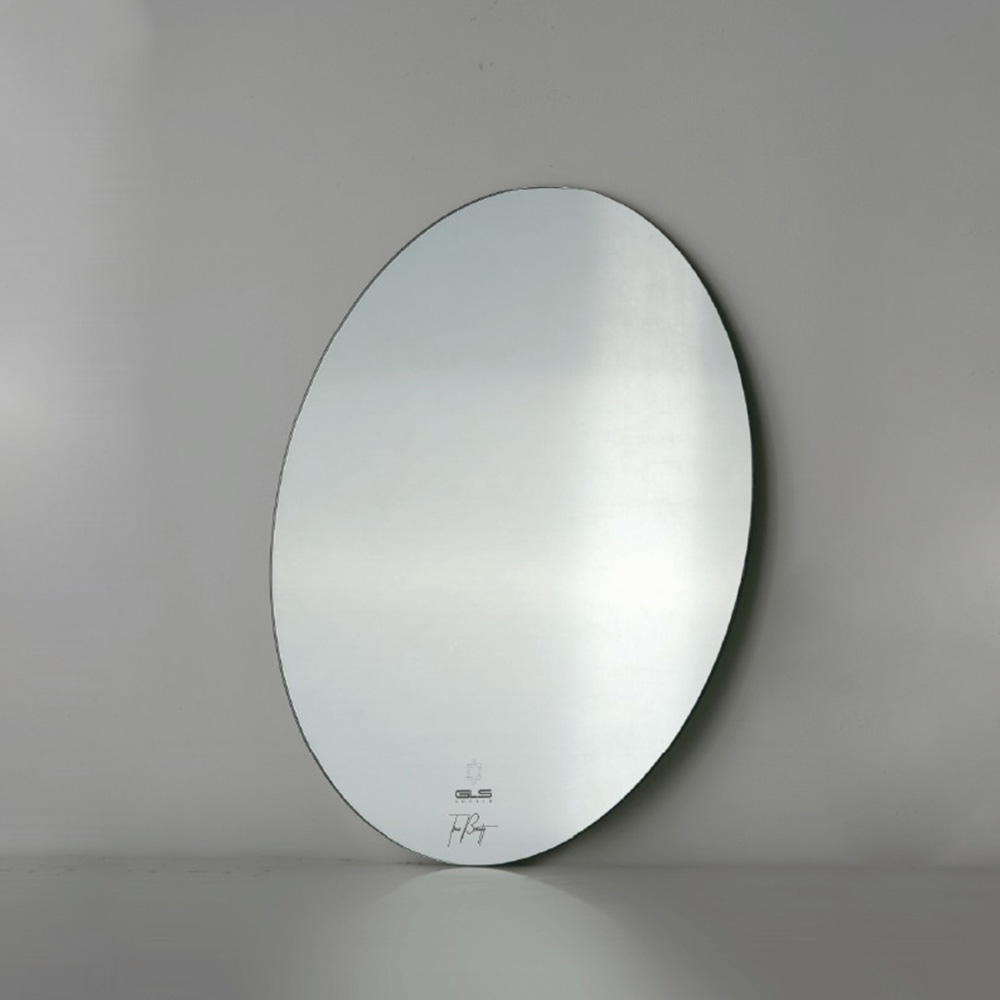 Gương soi tròn D60cm mài cạnh đứng GLS T00C80