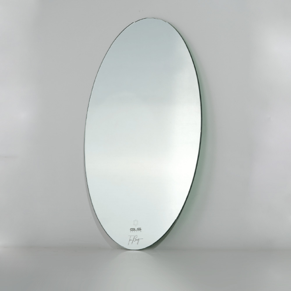 Gương soi ellipes mài cạnh đứng GLS T00E30