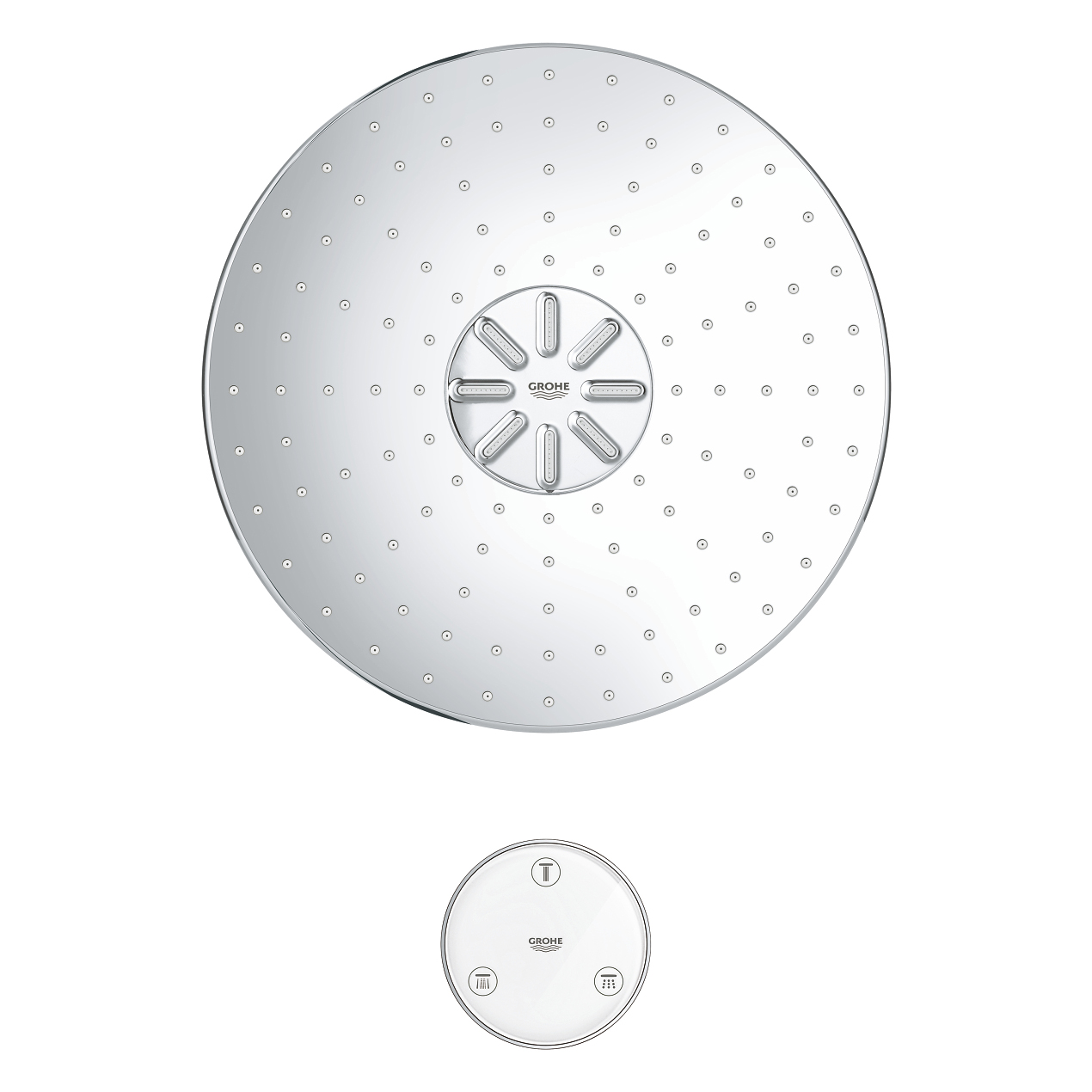 Bát sen tắm 2 chế độ kèm remote Rainshower SmartConnect 310 GROHE 26641000