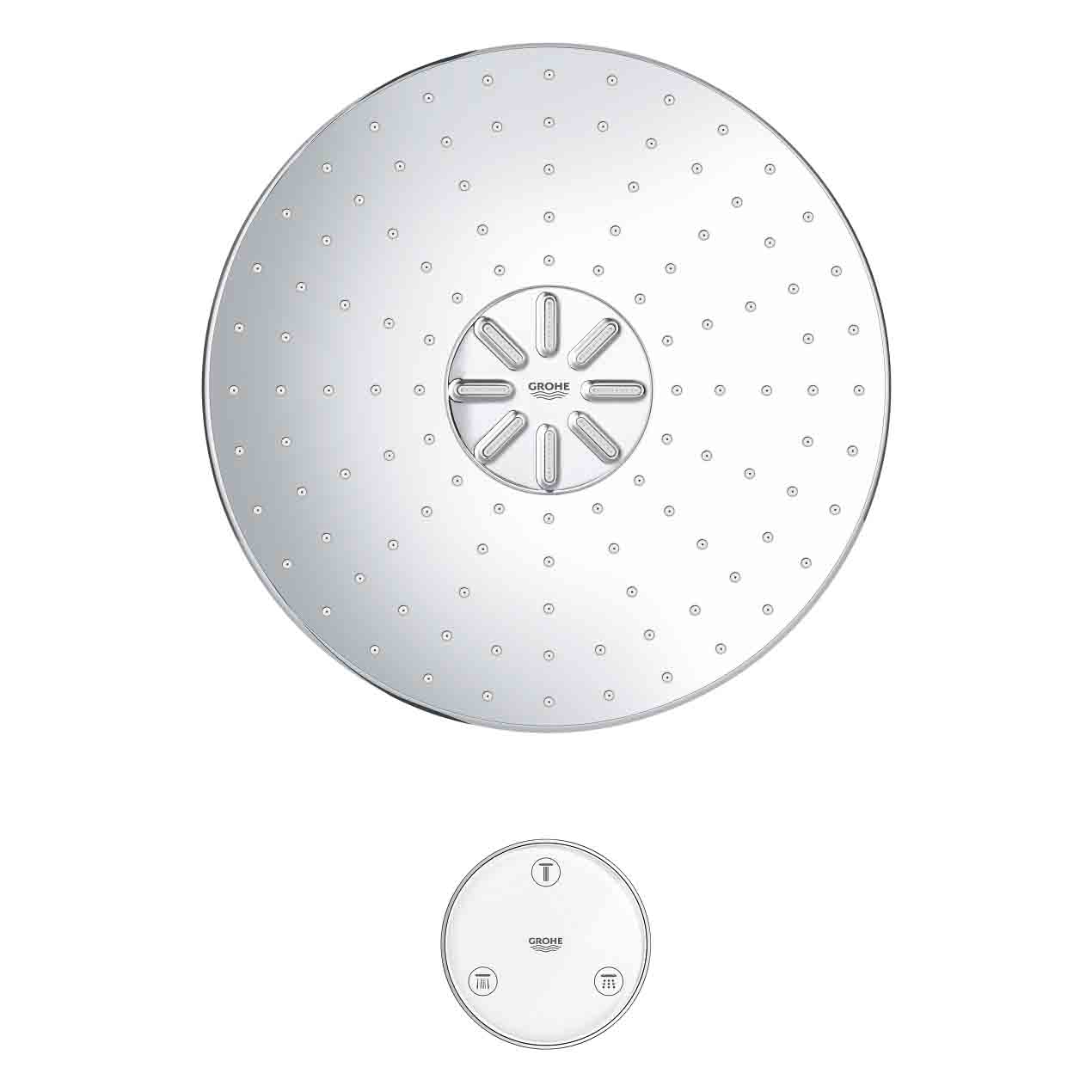 Bát sen tắm 2 chế độ kèm remote Rainshower SmartConnect 310 GROHE 26644000