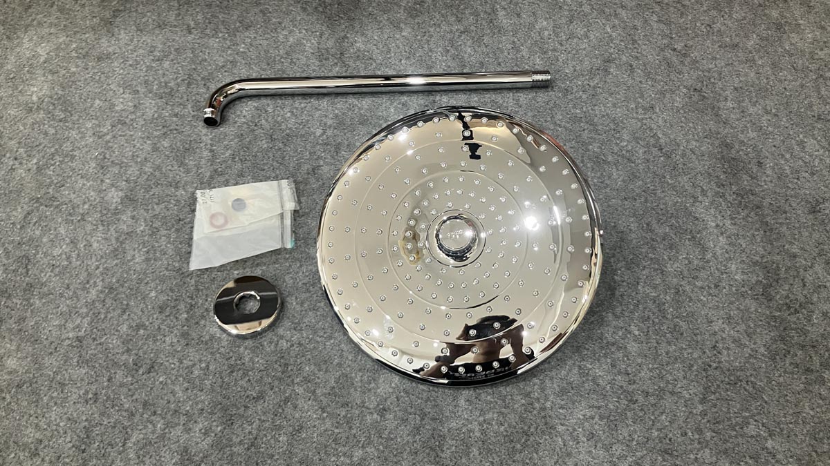 Bộ sen âm tường ổn nhiệt SmartControl với bát sen Euphoria 260 GROHE 34744000