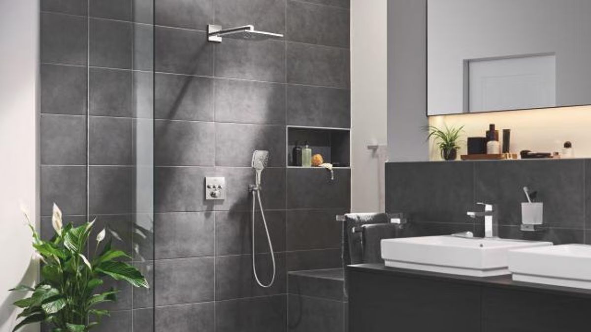 Bộ sen âm tường nhiệt độ GROHE 34864000 2 đường nước