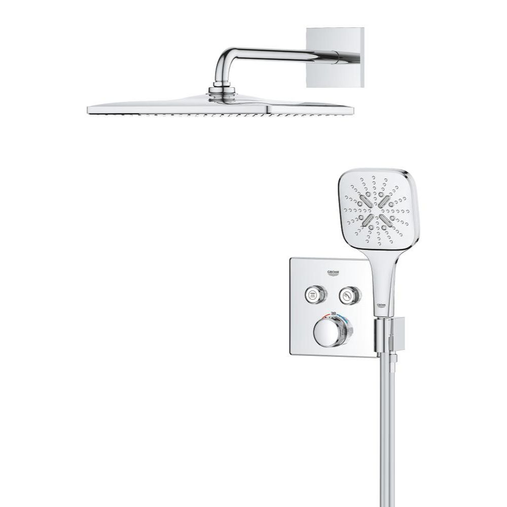 Bộ sen âm tường nhiệt độ GROHE 34865000 2 đường nước