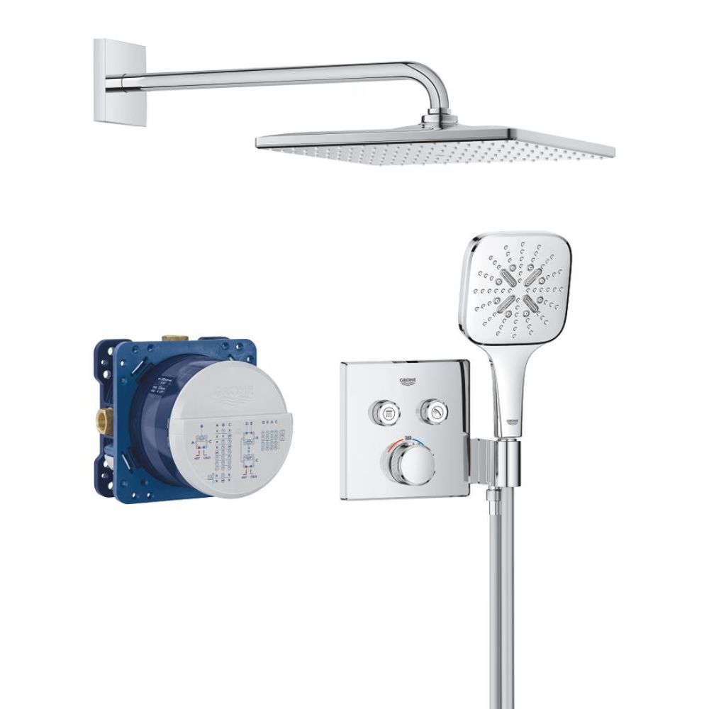 Bộ sen âm tường nhiệt độ GROHE 34865000 2 đường nước