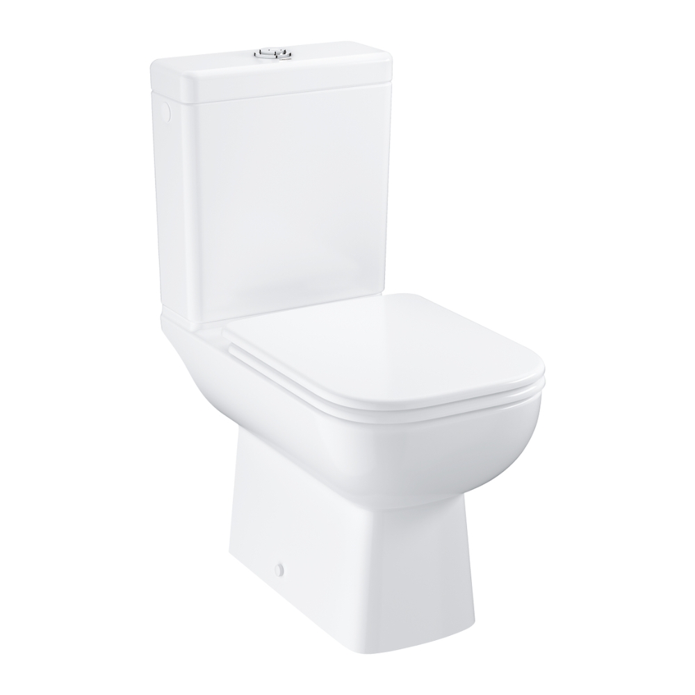 Thân bồn cầu 2 khối BauEdge Ceramic GROHE 39989000