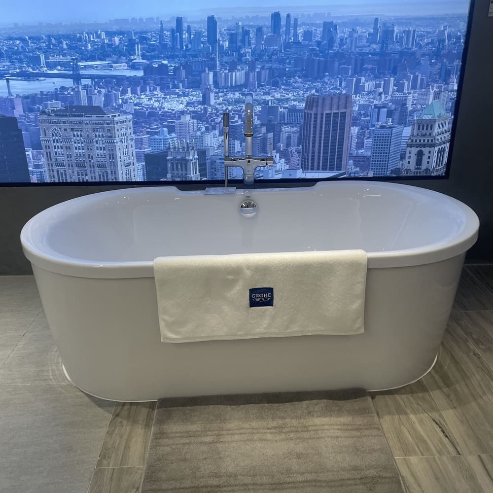 Bồn tắm xây 1m8 Eurocosmo Grohe 39154000