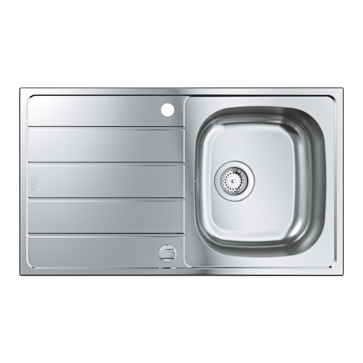 Chậu rửa chén 1 hộc cánh trái K200 GROHE 31552SD1