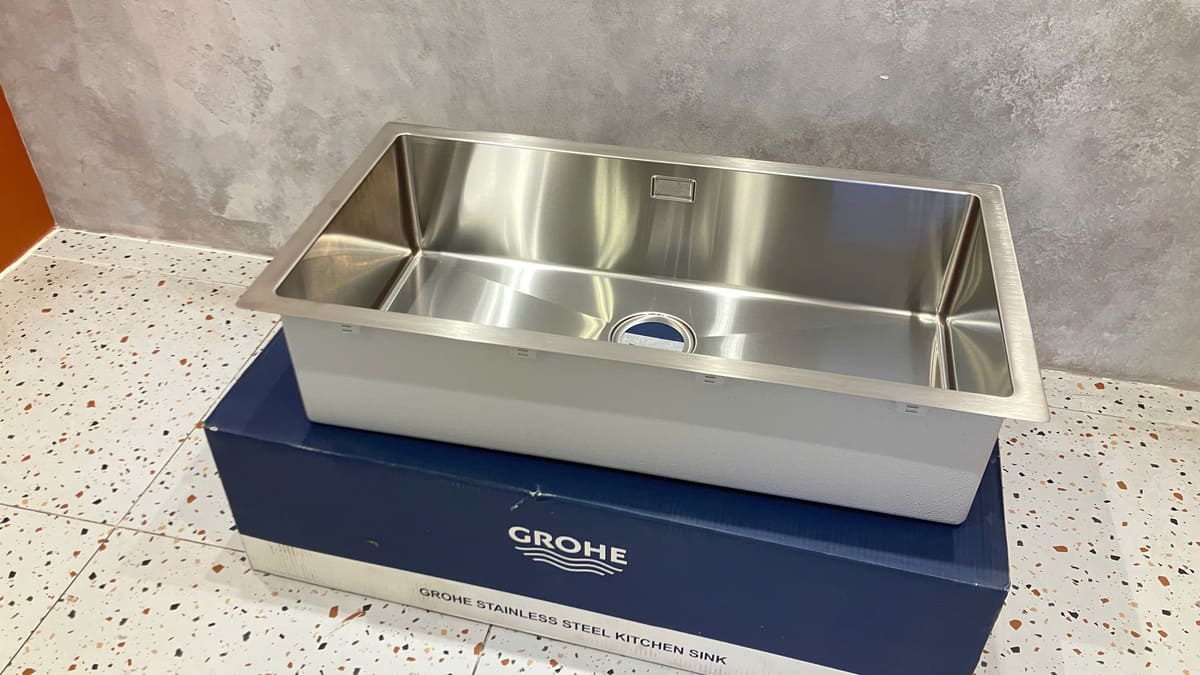 Chậu rửa chén 1 hộc AISI 304 K700 GROHE 31580SD1