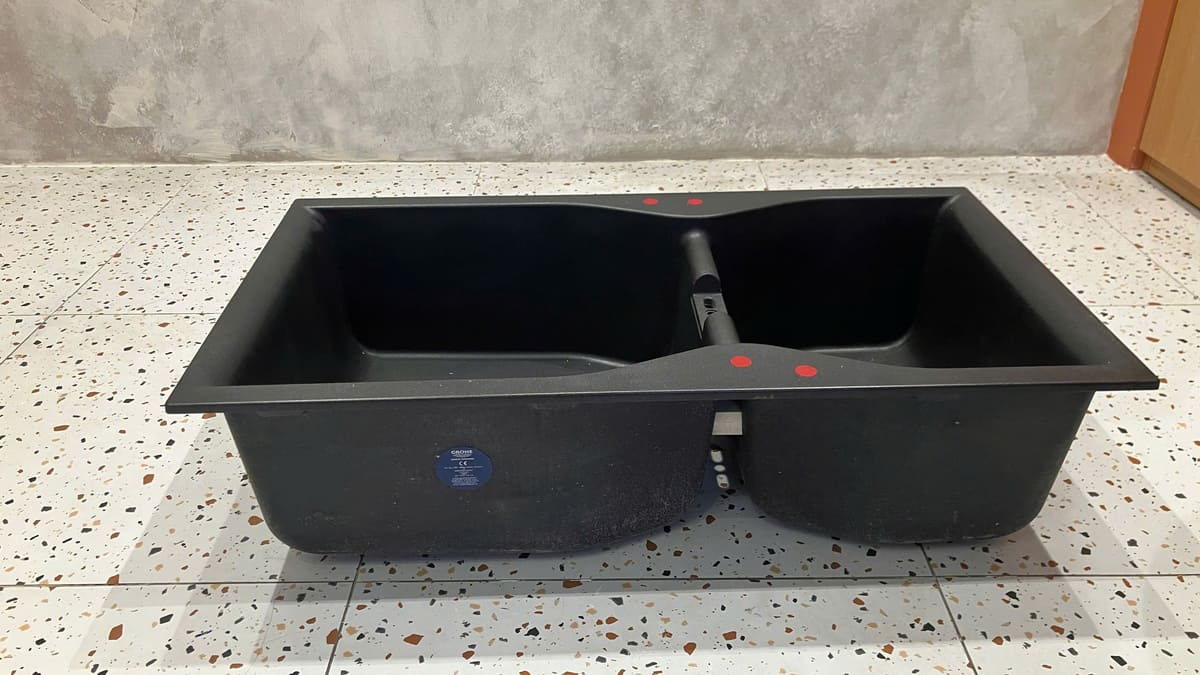 Chậu rửa chén 2 hộc Composite K700 GROHE 31658AP0