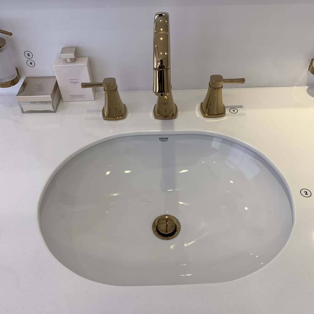 Chậu rửa mặt lavabo âm bàn GROHE 3971100H