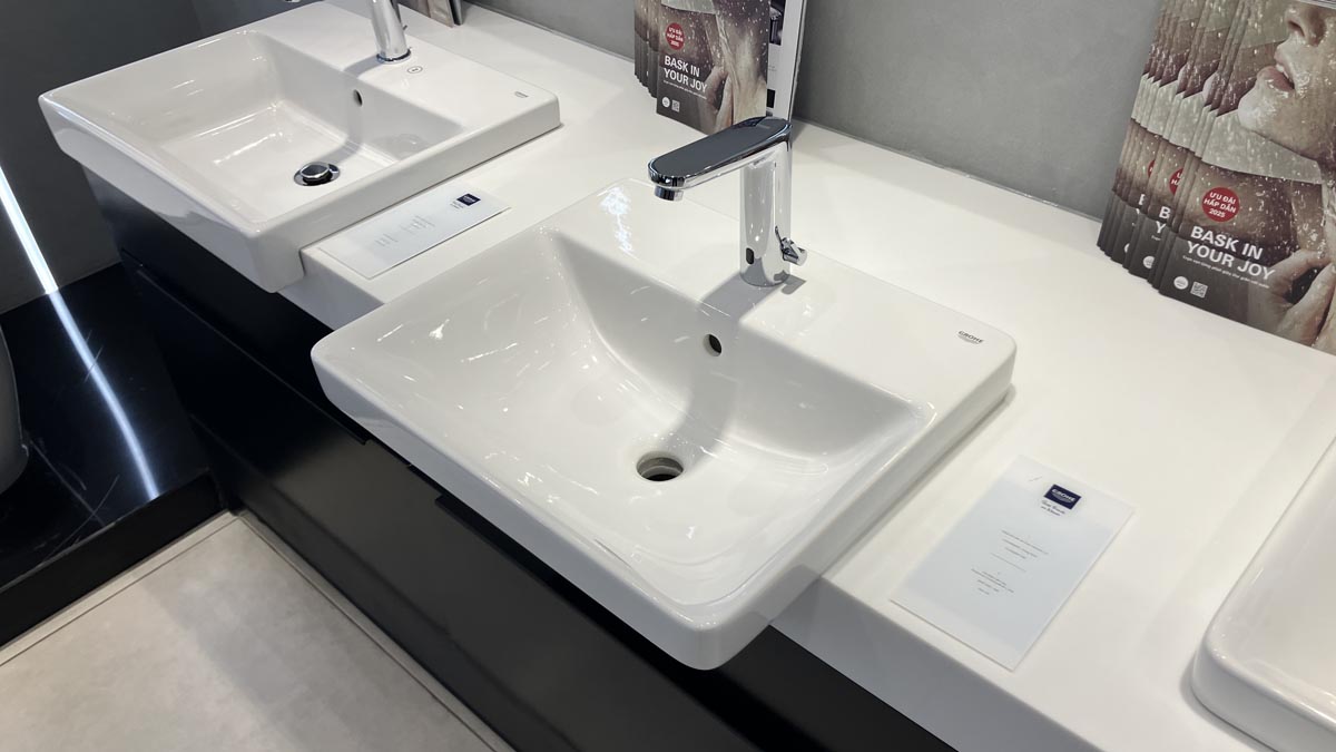 Chậu rửa bán âm bàn Euro Ceramic GROHE 101028SH00