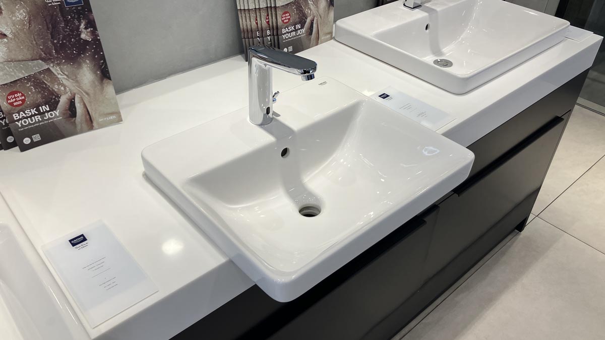 Chậu rửa bán âm bàn Euro Ceramic GROHE 101028SH00