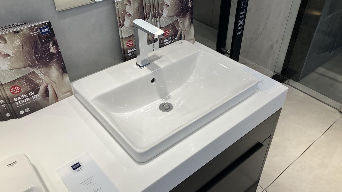 Chậu rửa bán âm bàn Euro Ceramic GROHE 101031SH00