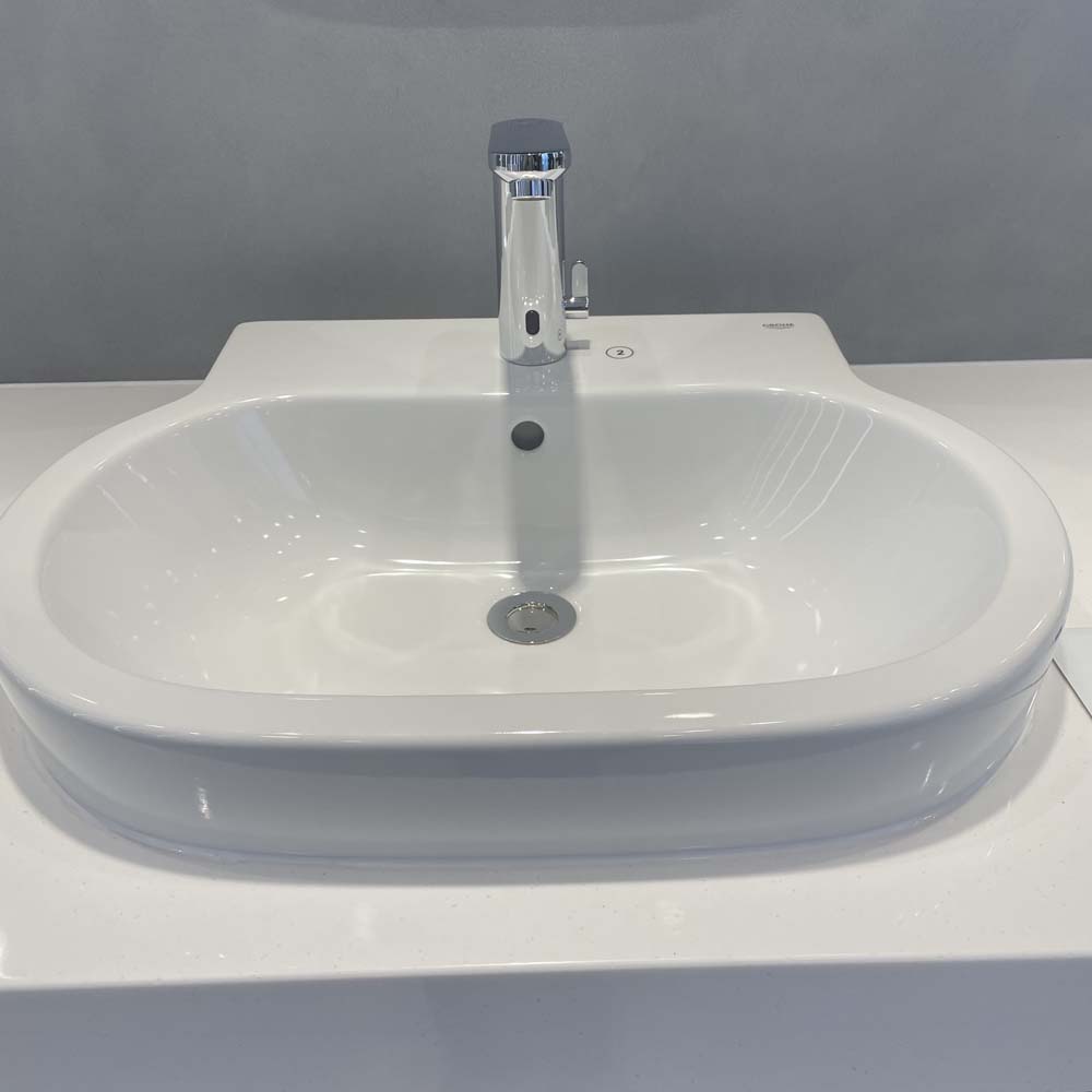 Chậu rửa mặt lavabo bán âm Eurocosmo 60cm GROHE 39291000