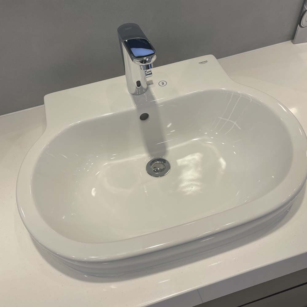Chậu rửa mặt lavabo bán âm Eurocosmo 60cm GROHE 39291000