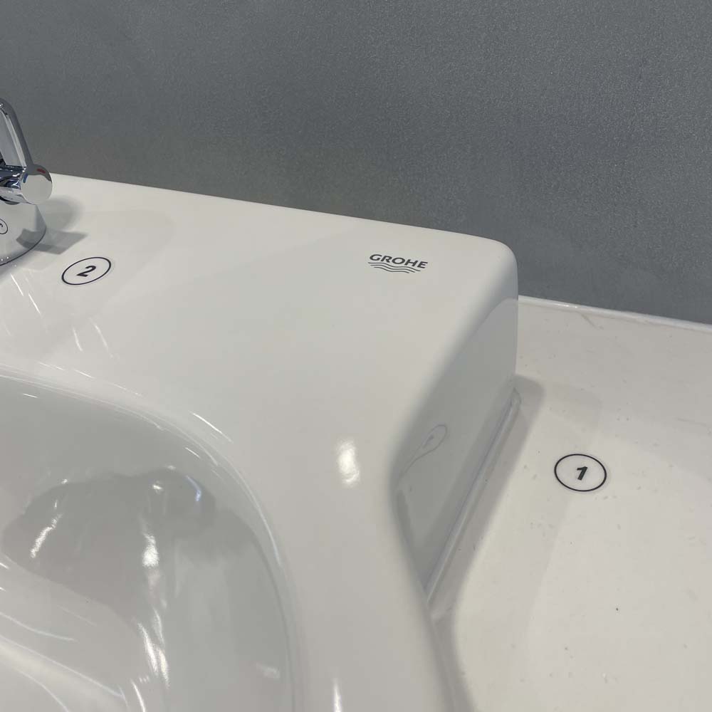 Chậu rửa mặt lavabo bán âm Eurocosmo 60cm GROHE 39291000