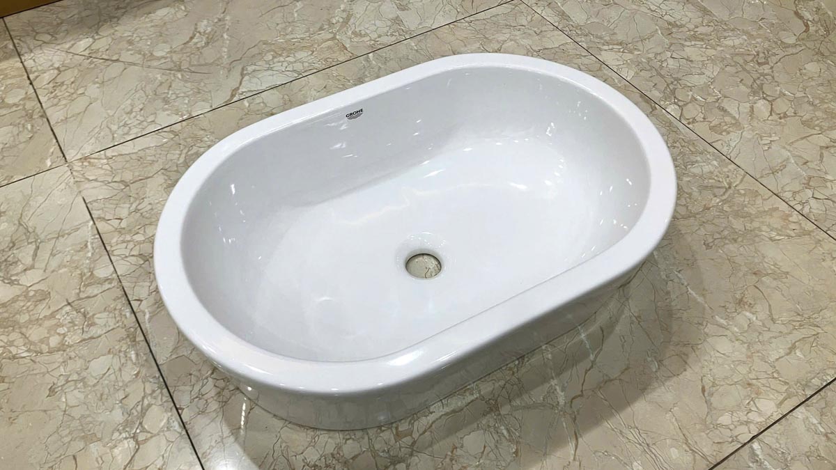 Chậu lavabo đặt bàn Eurocosmo GROHE 39122001