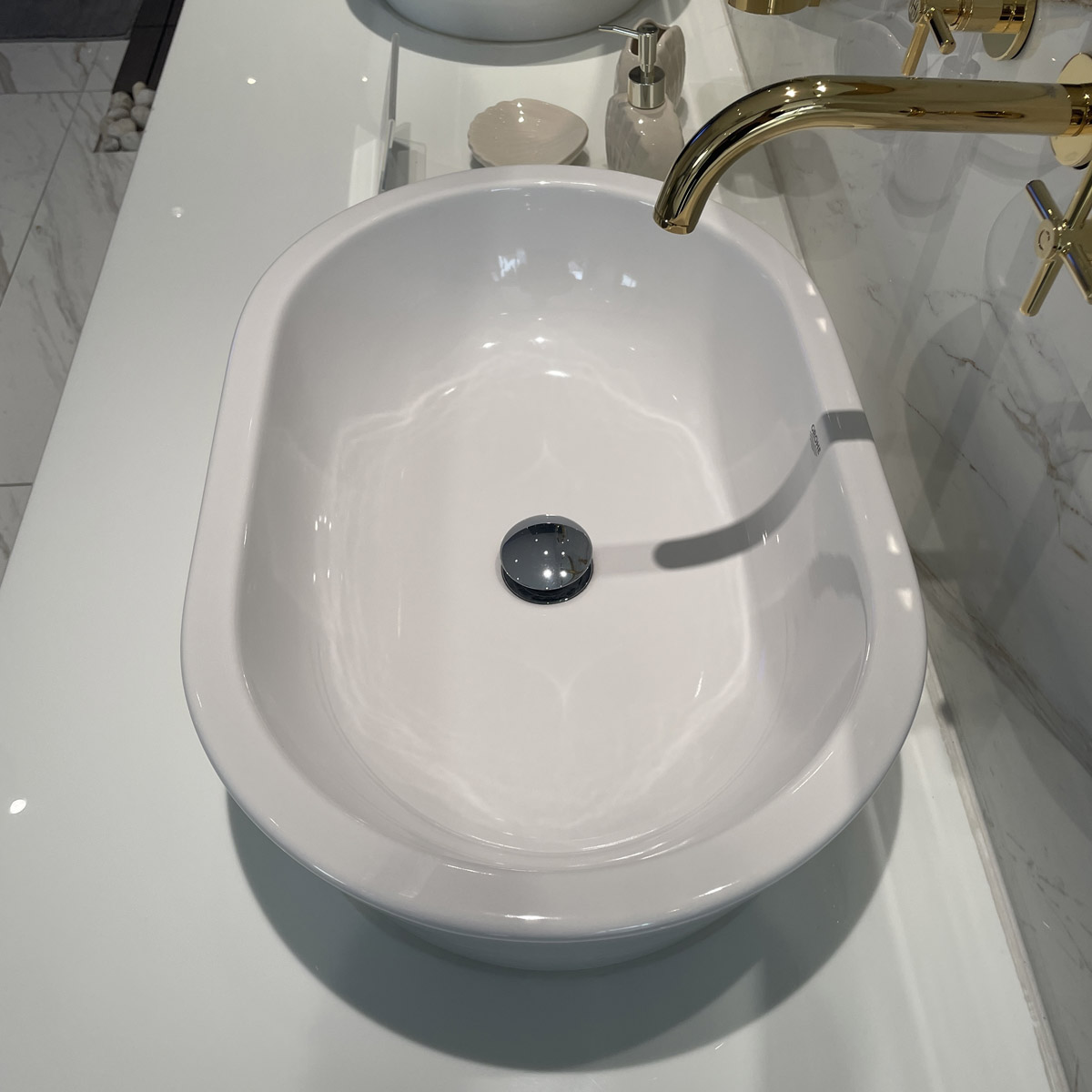 Chậu lavabo đặt bàn Eurocosmo GROHE 39122001