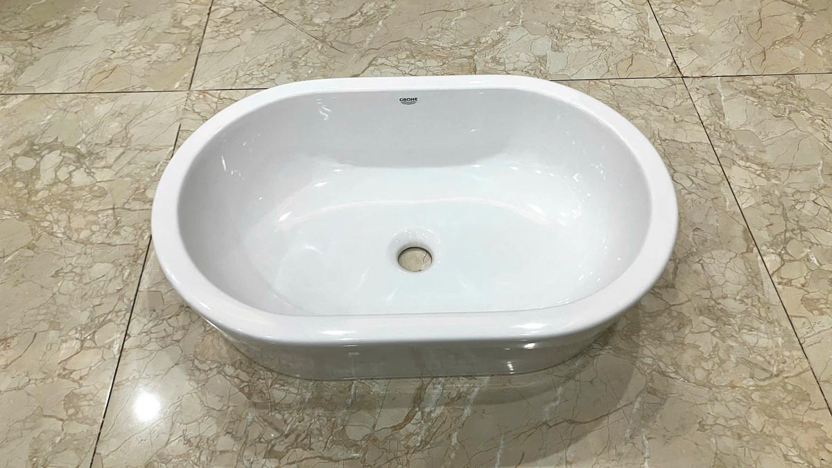 Chậu lavabo đặt bàn Eurocosmo GROHE 39122001