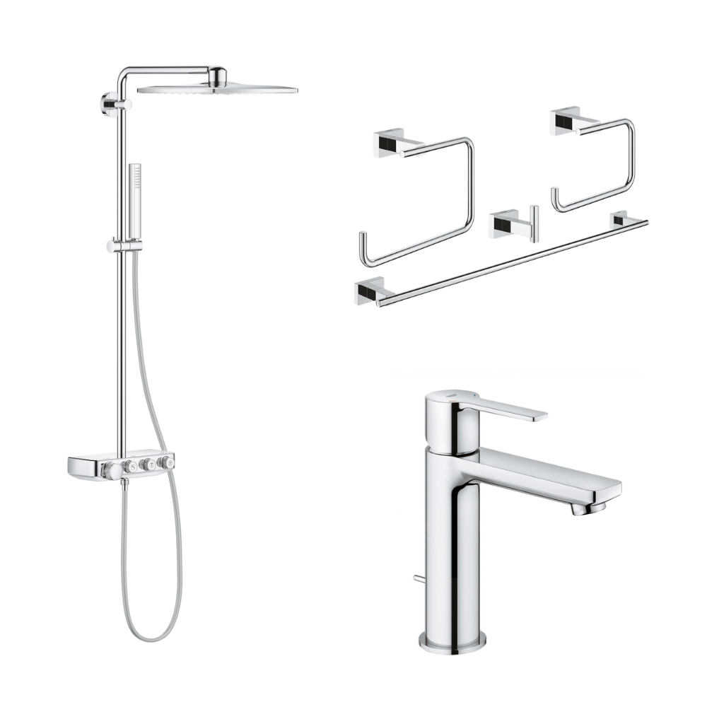 Combo sen vòi cao cấp và phụ kiện SMC Lineare GROHE 119197