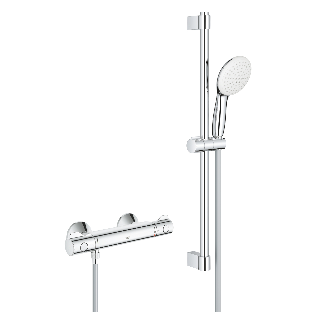 Bộ sen tắm nhiệt độ kèm thanh trượt Grohtherm 800 GROHE 34565002