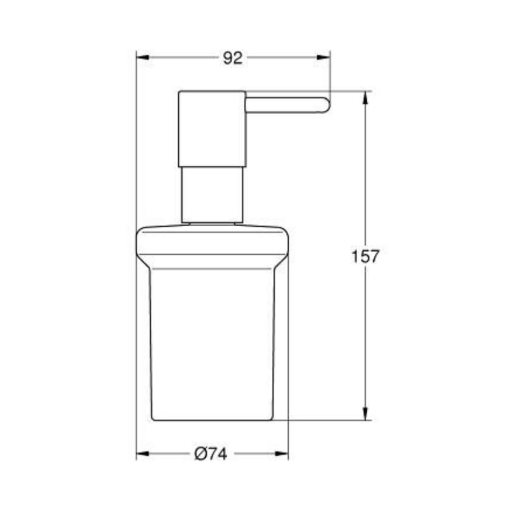 Hộp xịt xà phòng Essentials GROHE 1024702430