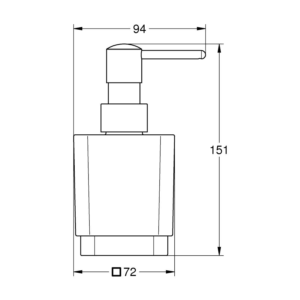 Hộp xịt xà phòng Selection Cube GROHE 40805000