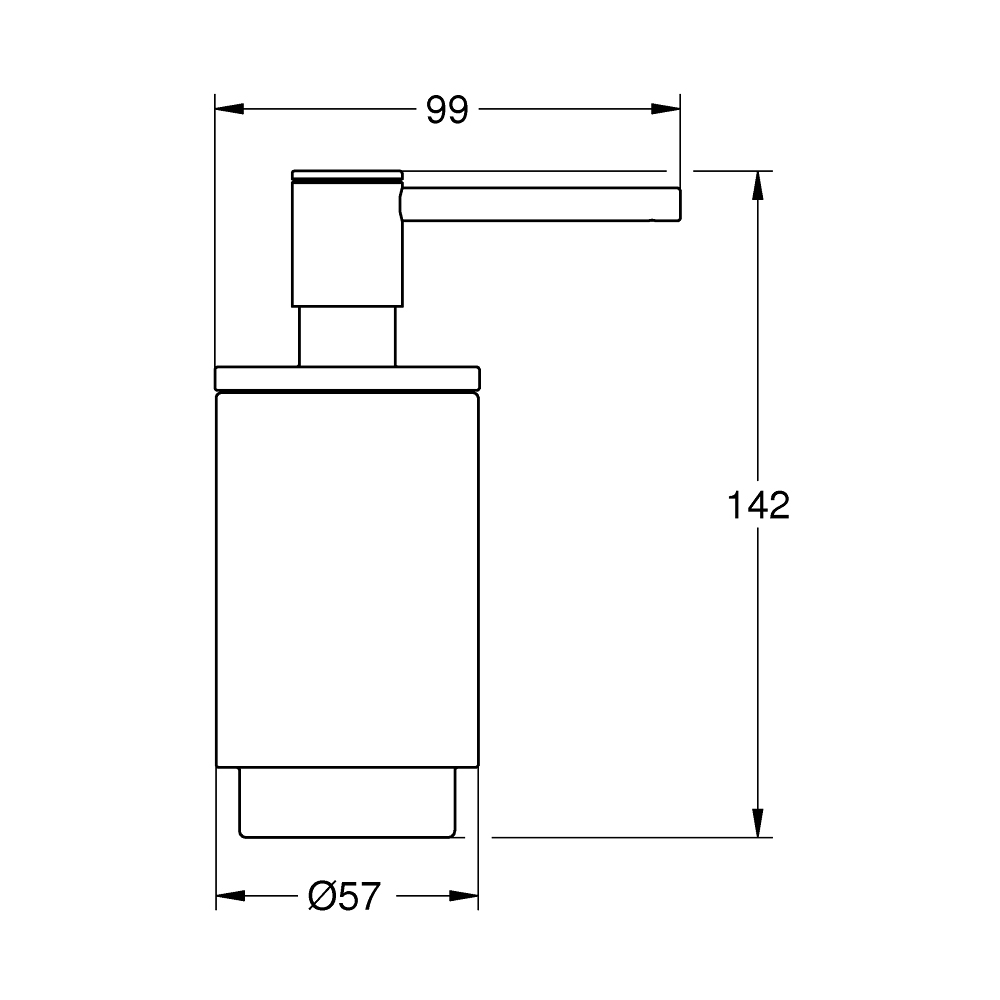 Hộp xịt xà phòng Selection GROHE 41028000