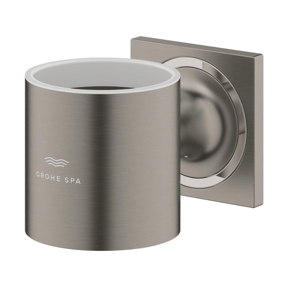 Giá đỡ ly thủy tinh hoặc dĩa và hộp xịt xà phòng Allure GROHE 40278001