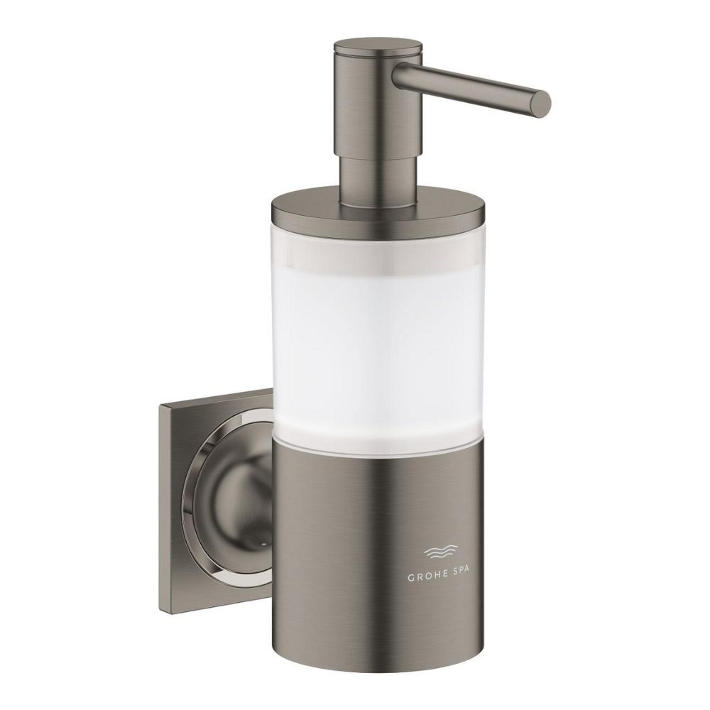 Giá đỡ ly thủy tinh hoặc dĩa và hộp xịt xà phòng Allure GROHE 40278001