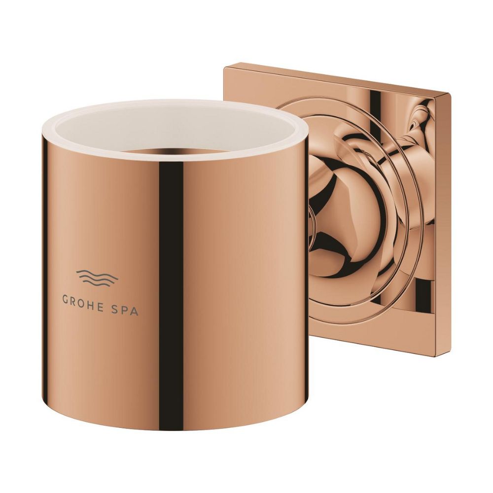 Giá đỡ ly thủy tinh hoặc dĩa và hộp xịt xà phòng Allure GROHE 40278001