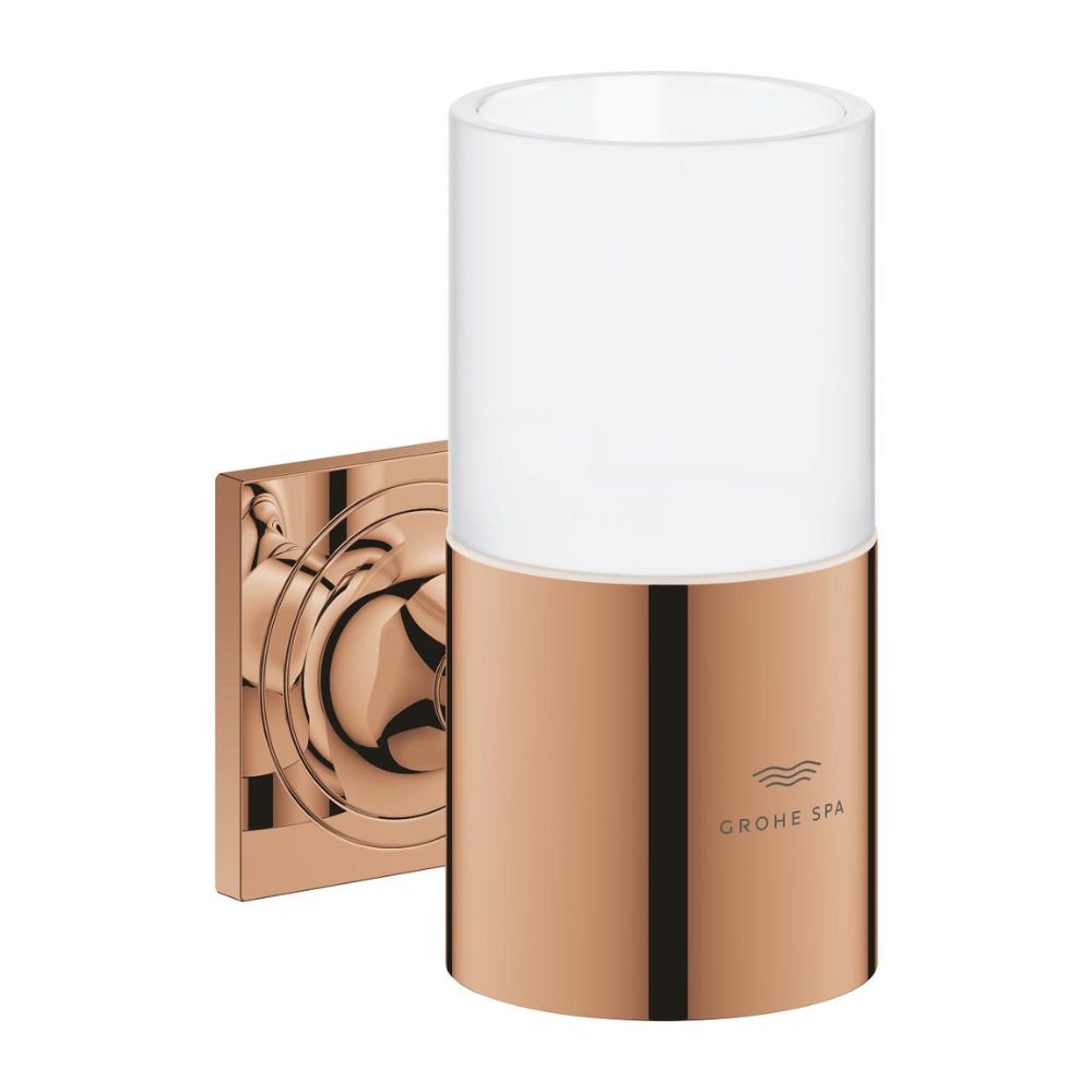 Giá đỡ ly thủy tinh hoặc dĩa và hộp xịt xà phòng Allure GROHE 40278001