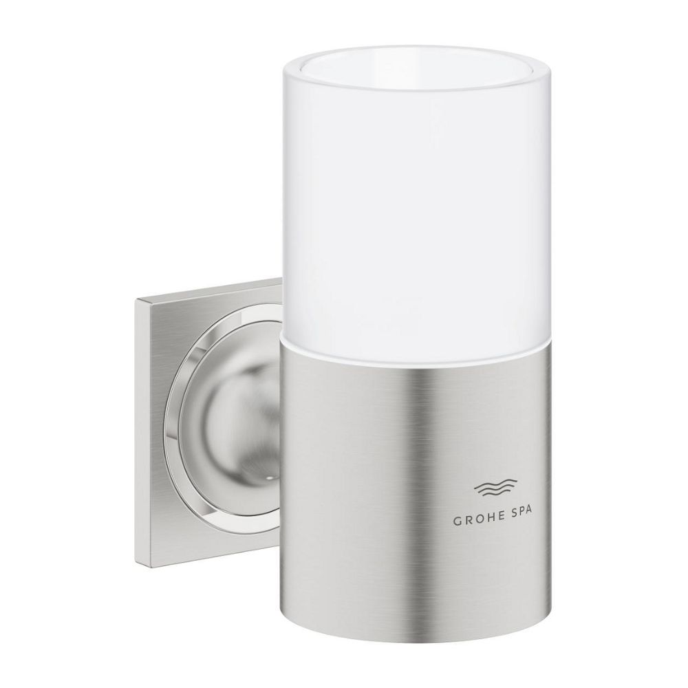 Giá đỡ ly thủy tinh hoặc dĩa và hộp xịt xà phòng Allure GROHE 40278001