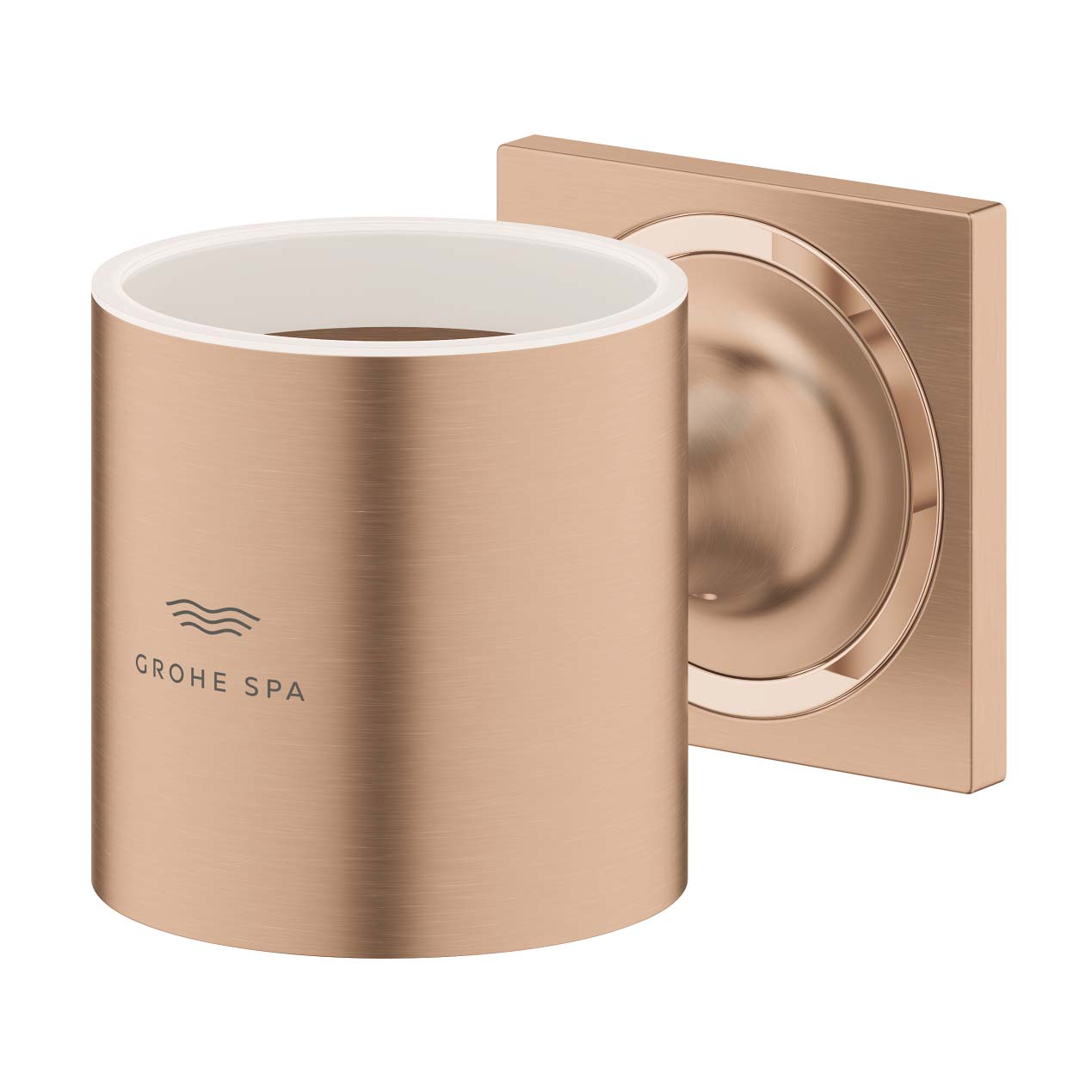 Giá đỡ ly thủy tinh hoặc dĩa và hộp xịt xà phòng Allure GROHE 40278001