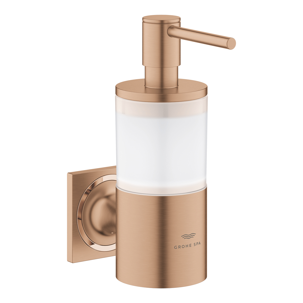 Giá đỡ ly thủy tinh hoặc dĩa và hộp xịt xà phòng Allure GROHE 40278001