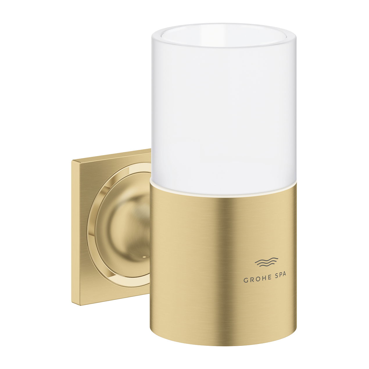 Giá đỡ ly thủy tinh hoặc dĩa và hộp xịt xà phòng Allure GROHE 40278001