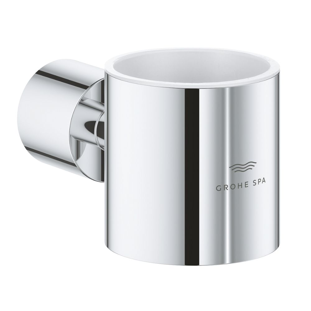 Giá đỡ ly thủy tinh hoặc dĩa và hộp xịt xà phòng Atrio GROHE 40884000