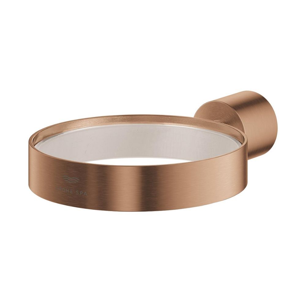 Giá đỡ ly thủy tinh hoặc dĩa và hộp xịt xà phòng Atrio GROHE 40885000