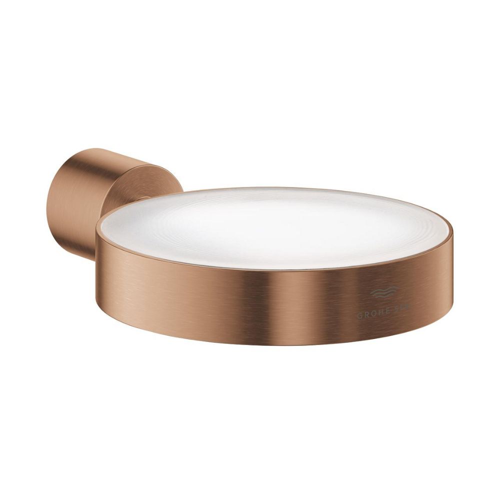 Giá đỡ ly thủy tinh hoặc dĩa và hộp xịt xà phòng Atrio GROHE 40885000