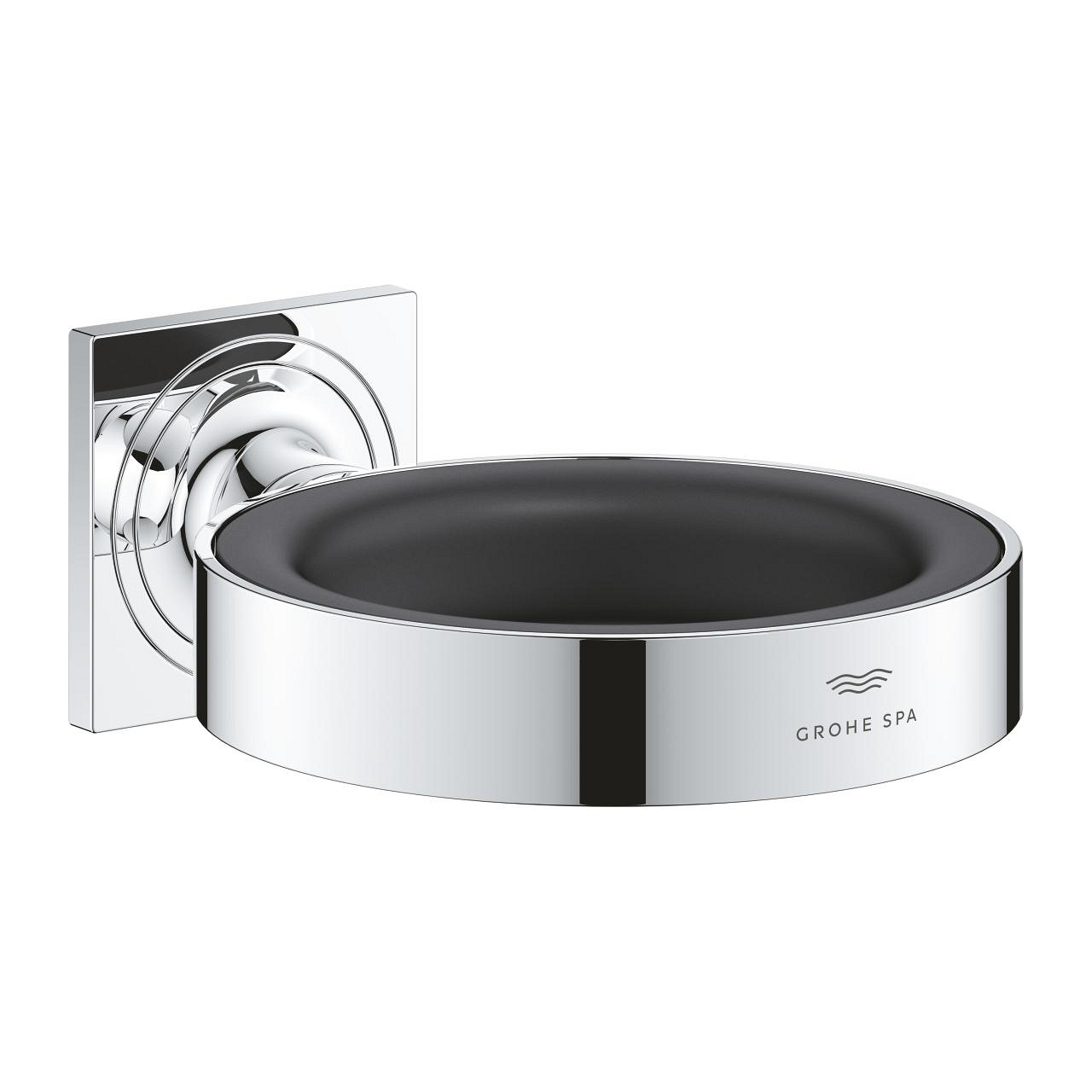 Giá đỡ ly thủy tinh hoặc dĩa và hộp xịt xà phòng Allure GROHE 40963001