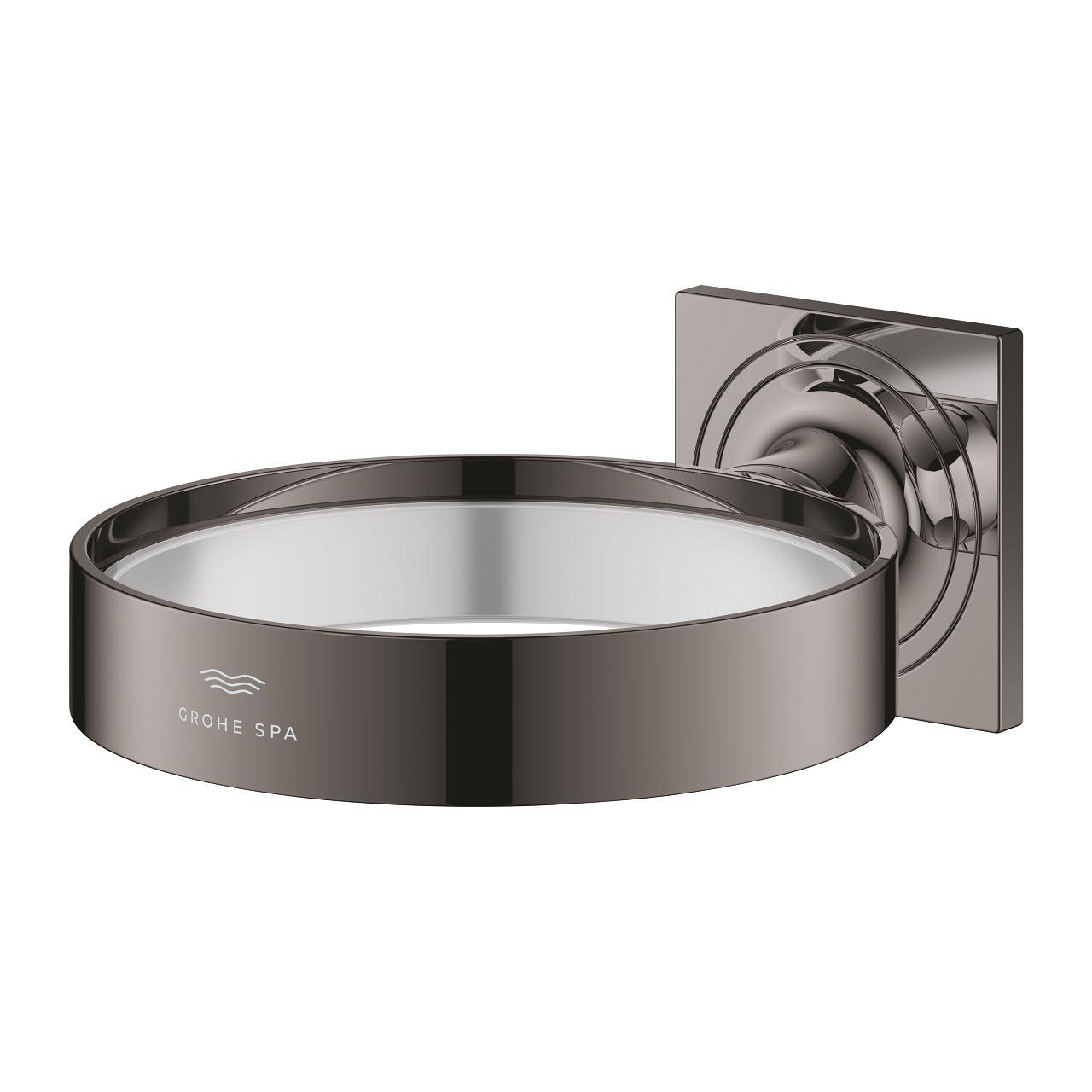 Giá đỡ ly thủy tinh hoặc dĩa và hộp xịt xà phòng Allure GROHE 40963001