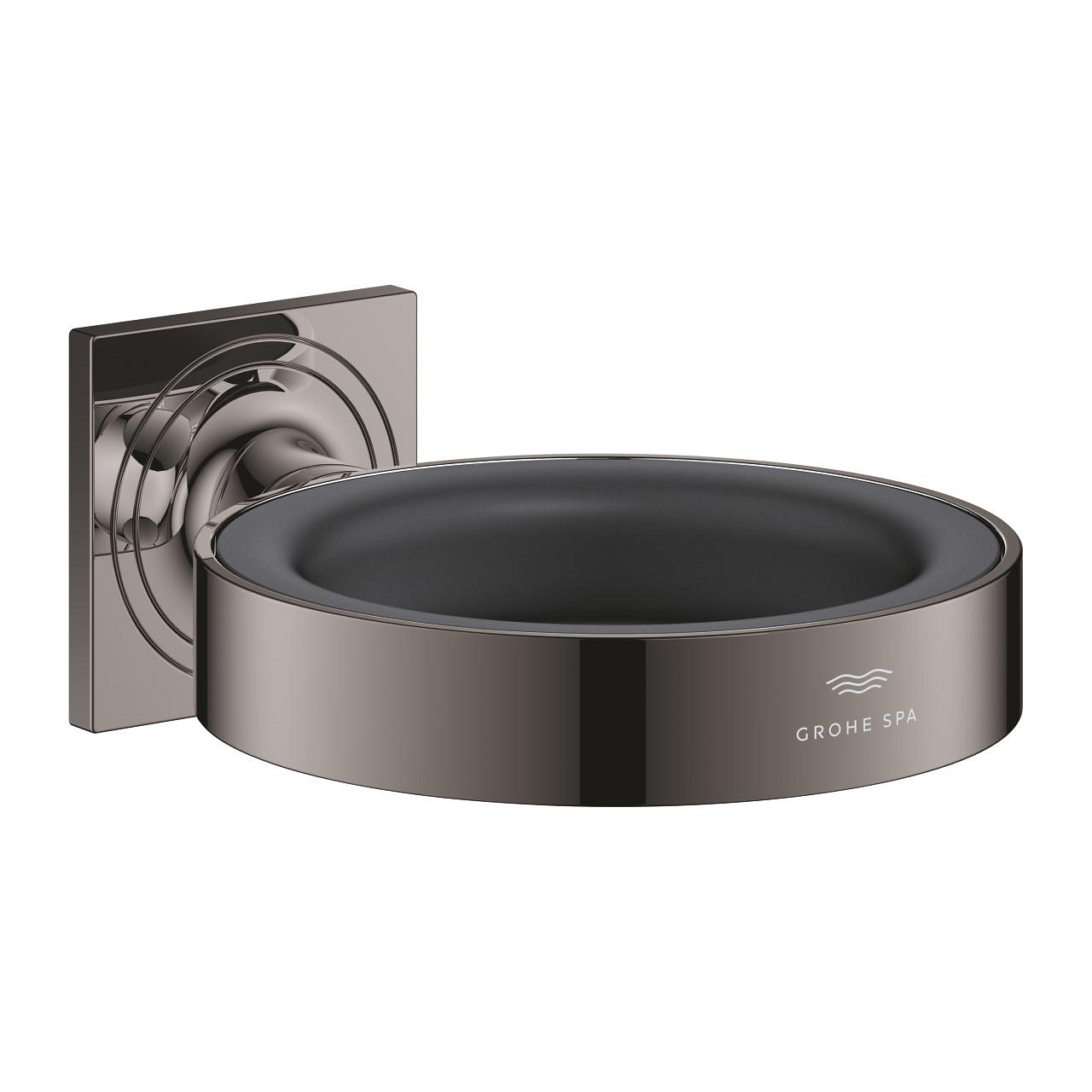 Giá đỡ ly thủy tinh hoặc dĩa và hộp xịt xà phòng Allure GROHE 40963001