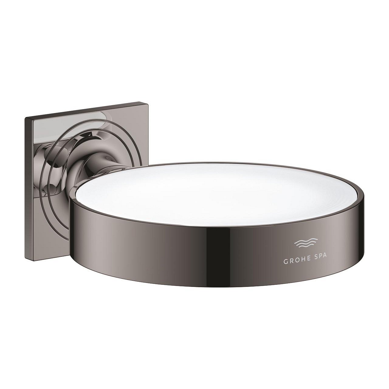 Giá đỡ ly thủy tinh hoặc dĩa và hộp xịt xà phòng Allure GROHE 40963001