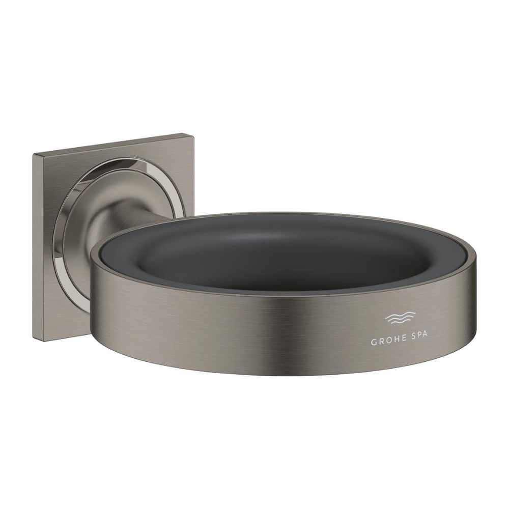 Giá đỡ ly thủy tinh hoặc dĩa và hộp xịt xà phòng Allure GROHE 40963001