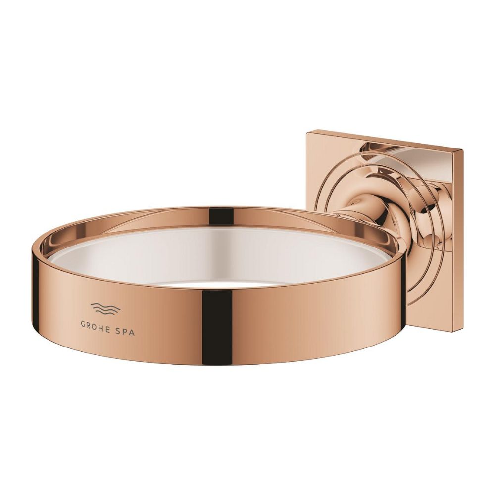 Giá đỡ ly thủy tinh hoặc dĩa và hộp xịt xà phòng Allure GROHE 40963001