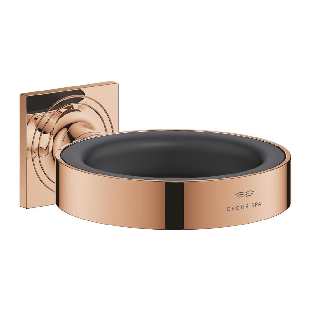 Giá đỡ ly thủy tinh hoặc dĩa và hộp xịt xà phòng Allure GROHE 40963001