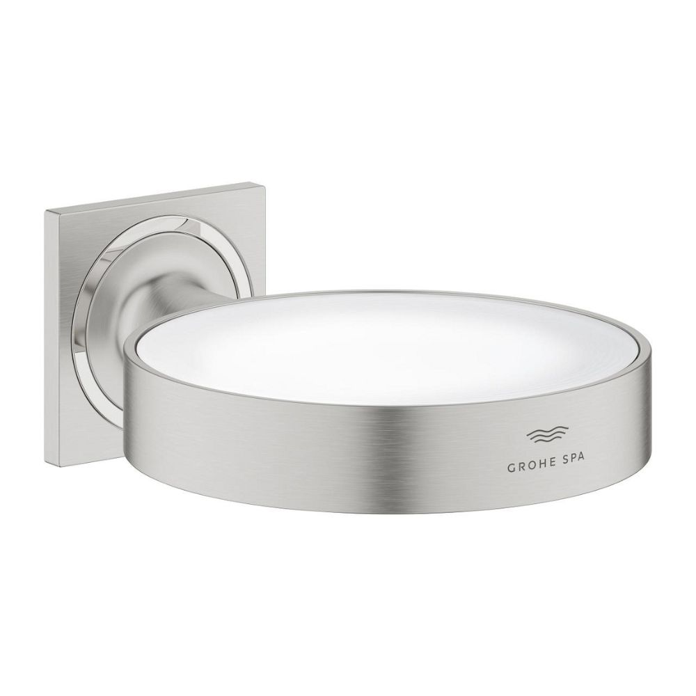 Giá đỡ ly thủy tinh hoặc dĩa và hộp xịt xà phòng Allure GROHE 40963001